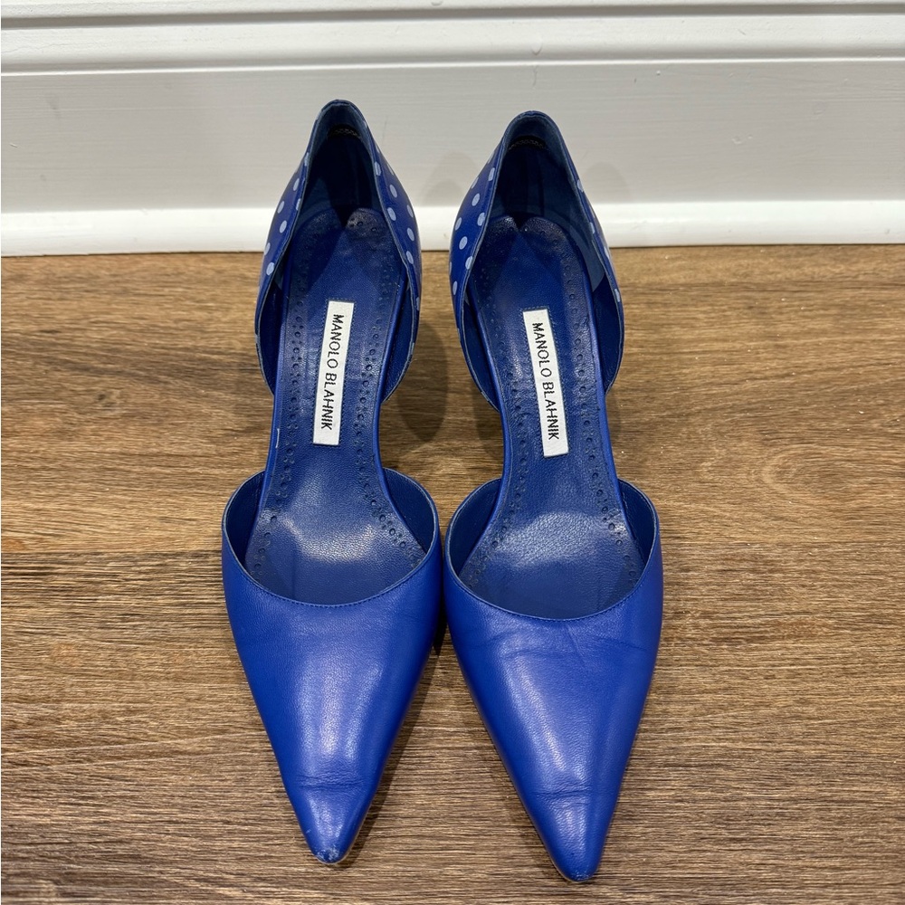 Manolo Blahnik Blue Women's Shoes